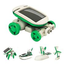 Brinquedo de montagem de montagem de 6 em um quebra-cabeça de energia solar Brinquedo de montagem de montagem de 6 em um quebra-cabeça de energia solar