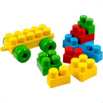 Brinquedo de Montar Blocos Baby 13 Peças Grandes Timplast