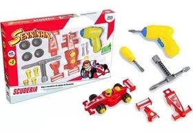 Brinquedo De Montar Carrinho Fórmula 1 Scuderia Senninha