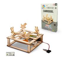 Brinquedo de Montar Carrossel Experiencia Novo Cientista Nettoy Brinquedo de Montar Carrossel Experiencia Novo Cientista Nettoy