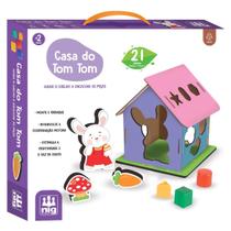 Brinquedo De Montar Casinha Didático Infantil Casa Tom Tom
