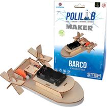 Brinquedo De Montar Científico Educativo Infantil DIY Polikab Maker - Polibrinq