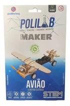 Brinquedo De Montar Científico Polilab Linha Maker Polibrinq