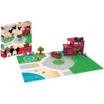 Brinquedo de Montar Corpo de Bombeiros Mickey 41 Peças