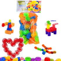 Brinquedo De Montar Crie e Brink Engrenagens Educativo 60 Peças