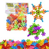 Brinquedo de Montar Crie e Brink Estrelas Educativo Pedagógico 50 Peças