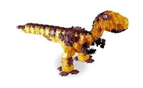 Brinquedo De Montar Dinossauro 155 Peças T-rex Clic & Lig