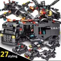 Brinquedo de montar e construir 585 pçs 8in1 Tipo Lego blocos brinquedos educativo para crianças