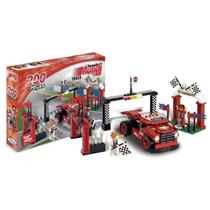 Brinquedo De Montar Encaixe Para Criança Fórmula Mundi Truck 200 Peças +6 Anos Coordenação Motora Xalingo 1024.3