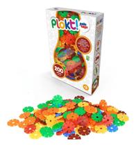 Brinquedo De Montar Plokt Discos Educativo Criativo 200 Pcs - Paki Toys Brinquedo De Montar Plokt Discos Educativo Criativo 200 Pcs - Paki Toys