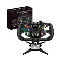Brinquedo De Montar Veículo De Corrida De Fórmula Com Volante, Blocos Técnicos Para Adultos Com Mais Brinquedo De Montar Veículo De Corrida De Fórmula Com Volante, Blocos Técnicos Para Adultos Com Mais