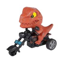 Brinquedo De Moto Dinossauro Para Crianças, Modelo De Animal Em Miniatura Com Inércia, Presente