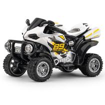 Brinquedo de motocicleta off-road fundido sob pressão para meninos em liga branca 100g Brinquedo de motocicleta off-road fundido sob pressão para meninos em liga branca 100g