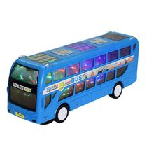 Brinquedo de ônibus elétrico universal com som e luz para crianças