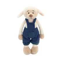 Brinquedo De Ovelha De Pelúcia Em Corduroy Azul Marinho Para Crianças, Animal De Estimação Super