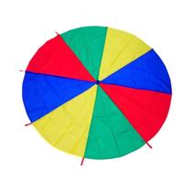 Brinquedo De Parachute Arco-Íris Para Crianças, 2M De Diâmetro, Bolsa De Salto, Tapete De Piso Para Brinquedo De Parachute Arco-Íris Para Crianças, 2M De Diâmetro, Bolsa De Salto, Tapete De Piso Para