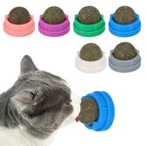 Brinquedo de Parede com Catnip e Silvervine - Pacote com 4 Unidades Giratórias