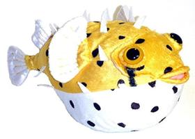 Brinquedo de pelúcia Adore Fugu The Porcupine Pufferfish 30cm