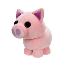 Brinquedo de pelúcia Adote-me! Colecionador Pig Série 3 com item virtual
