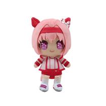 Brinquedo de pelúcia Agnes Tachyon 20 cm rosa fofo estilo Chibi