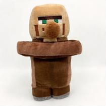 Brinquedo de Pelúcia Aldeão Marrom 27cm Macio e Fofo