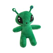 Brinquedo de Pelúcia Alien - Verde, Olhos Grandes e Orelhas Longas Brinquedo de Pelúcia Alien - Verde, Olhos Grandes e Orelhas Longas