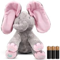 Brinquedo de pelúcia animado Dimple Kaia Elephant Animated Plush
