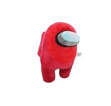 Brinquedo de pelúcia Anime Werewolf Killing Doll Among US 30 cm vermelho