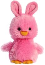 Brinquedo de pelúcia Aurora Easter Peep-Along Chick rosa 15 cm