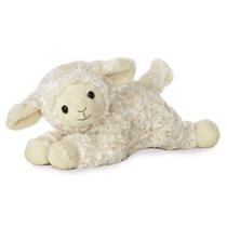 Brinquedo de pelúcia Aurora Ebba Wind Up Sweet Cream Lamb 30cm