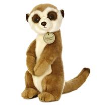 Brinquedo de pelúcia Aurora World Miyoni Meerkat 25 cm de altura Brinquedo de pelúcia Aurora World Miyoni Meerkat 25 cm de altura