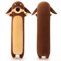 Brinquedo de pelúcia Auspicious Beginning Dachshund Dog 90cm para crianças