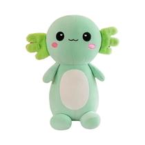 Brinquedo De Pelúcia Axolote Cartoon Realista Ambystoma Animal De Estimação Assustador Decoração