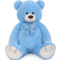 Brinquedo de pelúcia azul Teddy Bear Tezituor Giant de 120 cm para crianças Brinquedo de pelúcia azul Teddy Bear Tezituor Giant de 120 cm para crianças