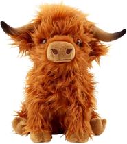 Brinquedo de pelúcia Banker Highland Cow Plush 27 cm marrom Brinquedo de pelúcia Banker Highland Cow Plush 27 cm marrom