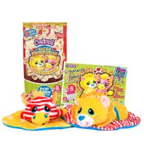 Brinquedo de pelúcia Basic Fun Cutetitos Taste Budditos Buttered Pipoca