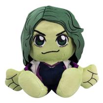 Brinquedo de pelúcia Bleacher Creatures Marvel She Hulk 8 Kuricha Sitting