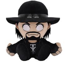Brinquedo de pelúcia Bleacher Creatures WWE The Undertaker 20cm
