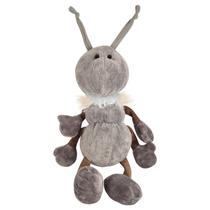 Brinquedo de pelúcia BOHS Formiga de pelúcia com cachecol Inseto de pelúcia fofinho de 38 cm