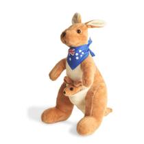 Brinquedo de pelúcia BOHS Kangaroo com cachecol Joey & Australia