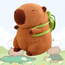 Brinquedo de pelúcia Capivara de 25 cm, supermacio para crianças