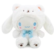 Brinquedo de pelúcia COAQAC Kawaii Cartoon White Bear Crossdressing Brinquedo de pelúcia COAQAC Kawaii Cartoon White Bear Crossdressing