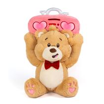 Brinquedo de pelúcia Cuddle Barn Be Mine Beary Animated Singing Bear
