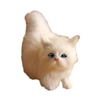 Brinquedo De Pelúcia De Gato Ultra Macio E Realista, Presente De Dia Dos Namorados, Aniversário E