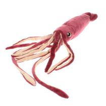 Brinquedo De Pelúcia De Lula Vermelho Vinho 75cm, Animal De Pelúcia Macio De Desenho Animado Para