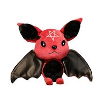 Brinquedo De Pelúcia De Morcego Demônio Para Crianças, Modelo De Cartoon Macio Em Quatro Cores,