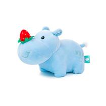 Brinquedo de pelúcia de pelúcia Blue Strawberry Nose Rhino