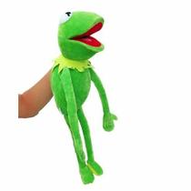 Brinquedo de pelúcia de pelúcia Hand Puppet Frog Kermit para crianças Brinquedo de pelúcia de pelúcia Hand Puppet Frog Kermit para crianças