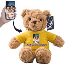 Brinquedo de pelúcia de urso de pelúcia personalizado 33 cm Brinquedo de pelúcia de urso de pelúcia personalizado 33 cm
