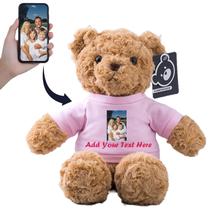 Brinquedo de pelúcia de urso de pelúcia personalizado 33 cm Brinquedo de pelúcia de urso de pelúcia personalizado 33 cm